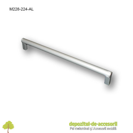 Mai multe despre Mâner mobilier Aluminiu M228-224-AL