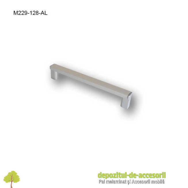 Mâner mobilier Aluminiu M229-128-AL
