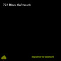 Panou MDF 723 Black Soft touch mat AGT